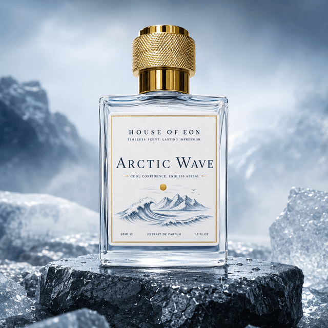 Arctic Wave full-size bottle, shown as a fragrance reference